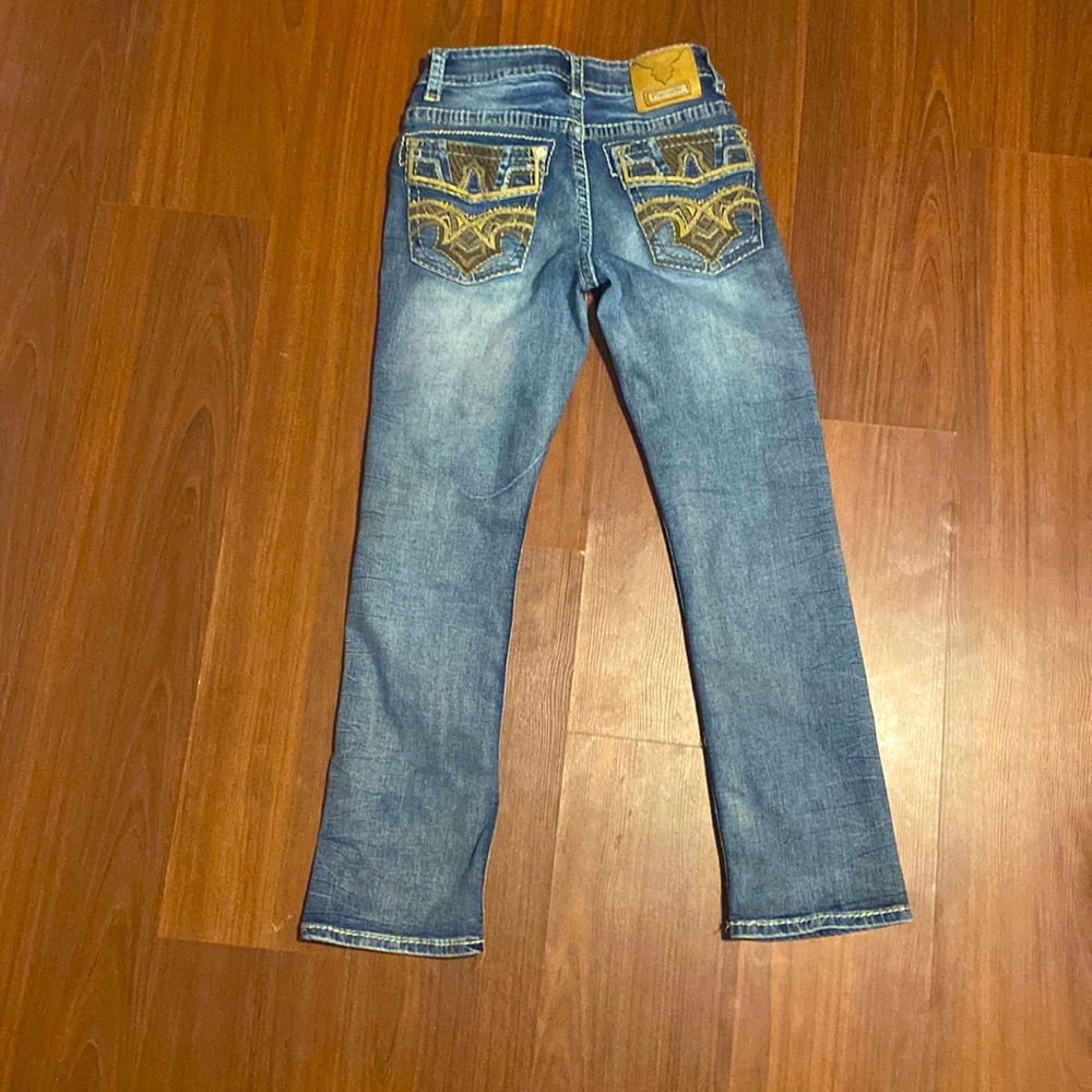 Western blue jeans
